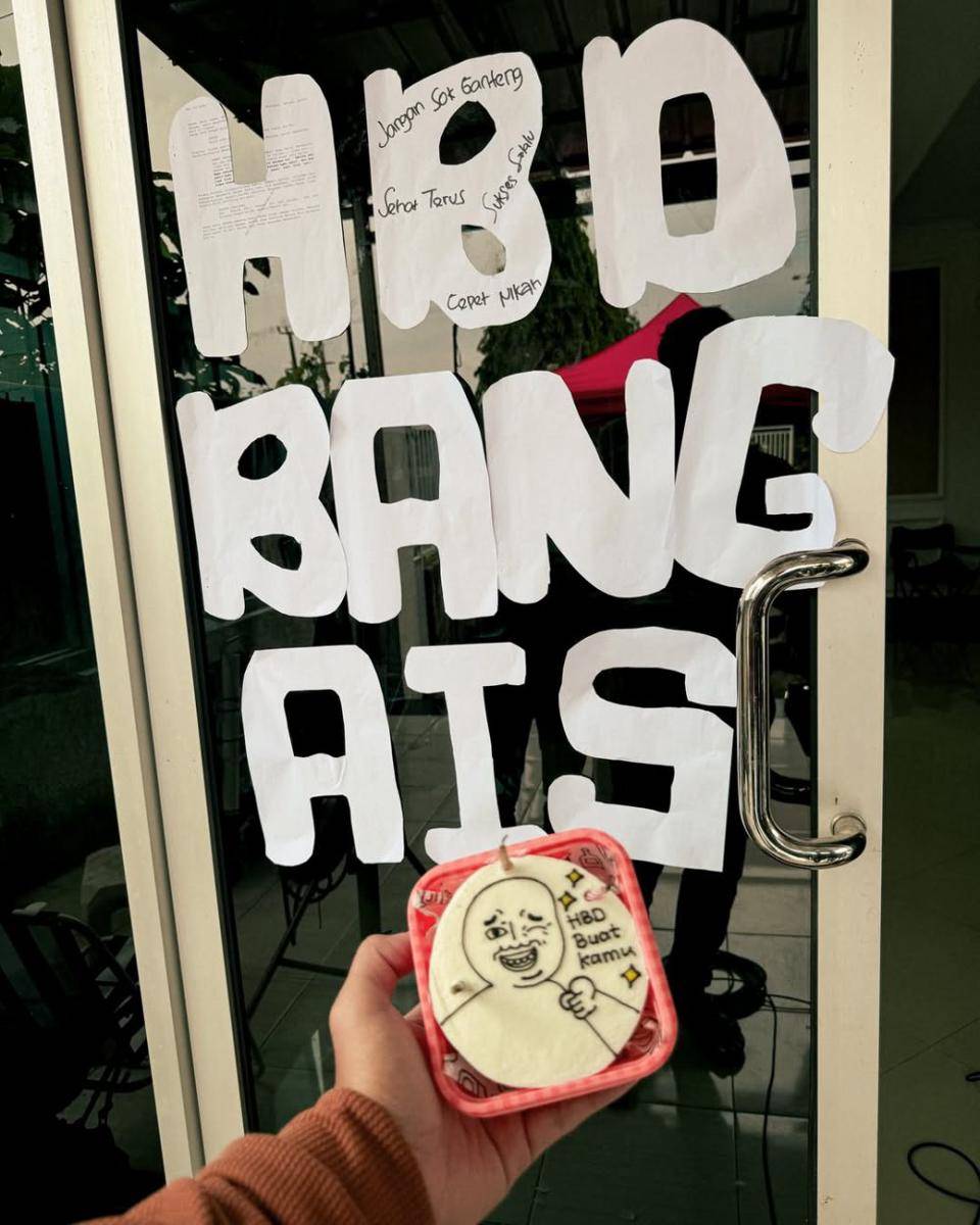 ulang tahun Harris Vriza (Instagram.com/harrisvriza)