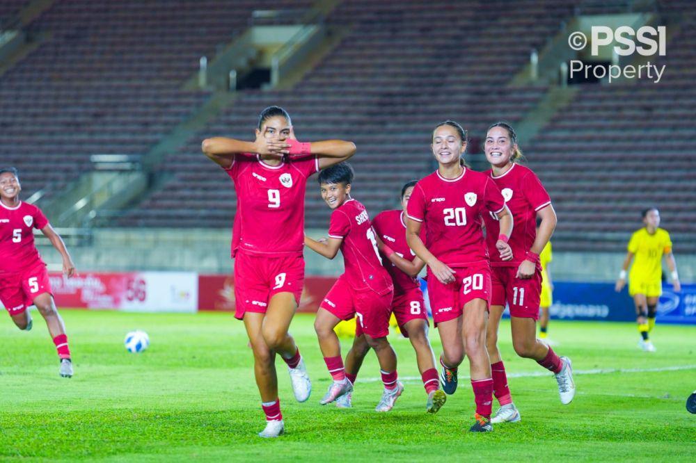 Claudia Antar Timnas Wanita Indonesia ke Semifinal Piala AFF