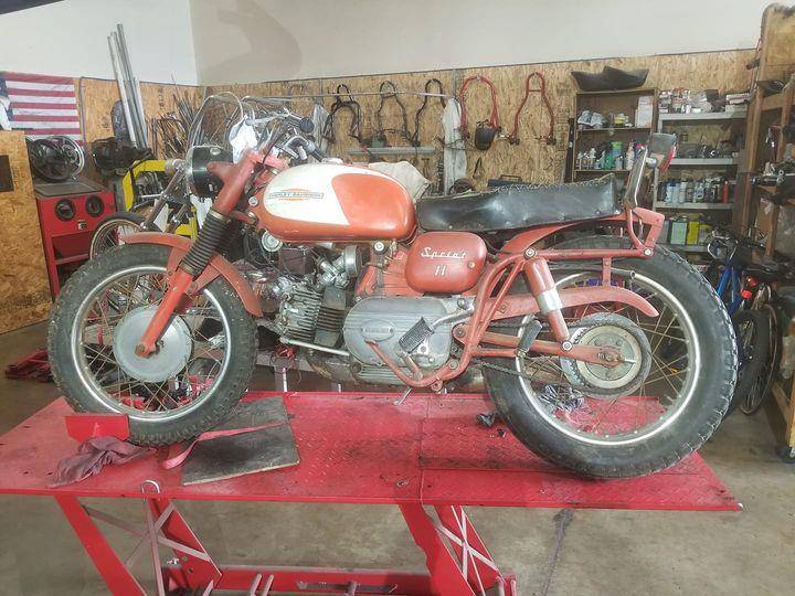 1962 Harley Davidson - Aermacchi (facebook.com/uniquecycles310)