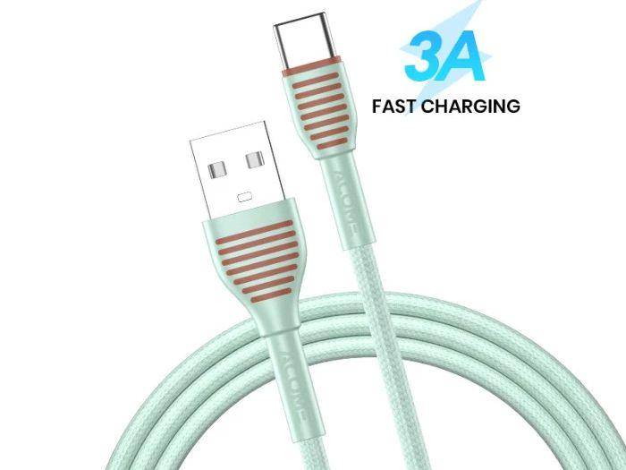 kabel charger type C Acome (tokopedia.com/Acome Indonesia)