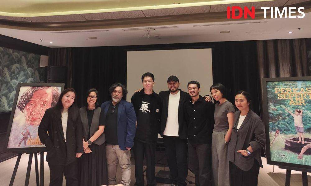 Slate Launching Announcement Come And See Pictures pada Senin (25/11/24) (dok. IDN Times/Shandy Pradana)