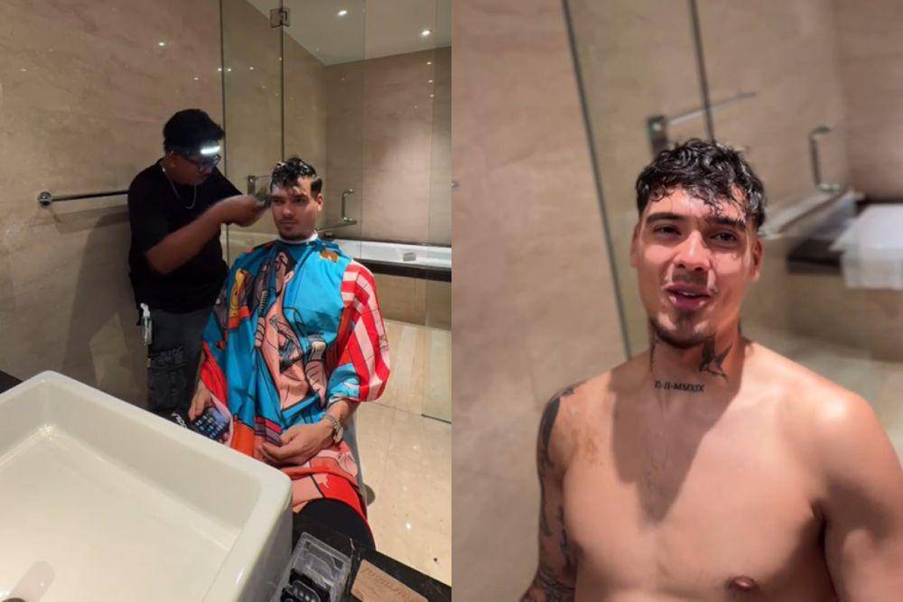 pemain Timnas Indonesia cukur rambut sebelum tanding (instagram.com/ramaboyss98)