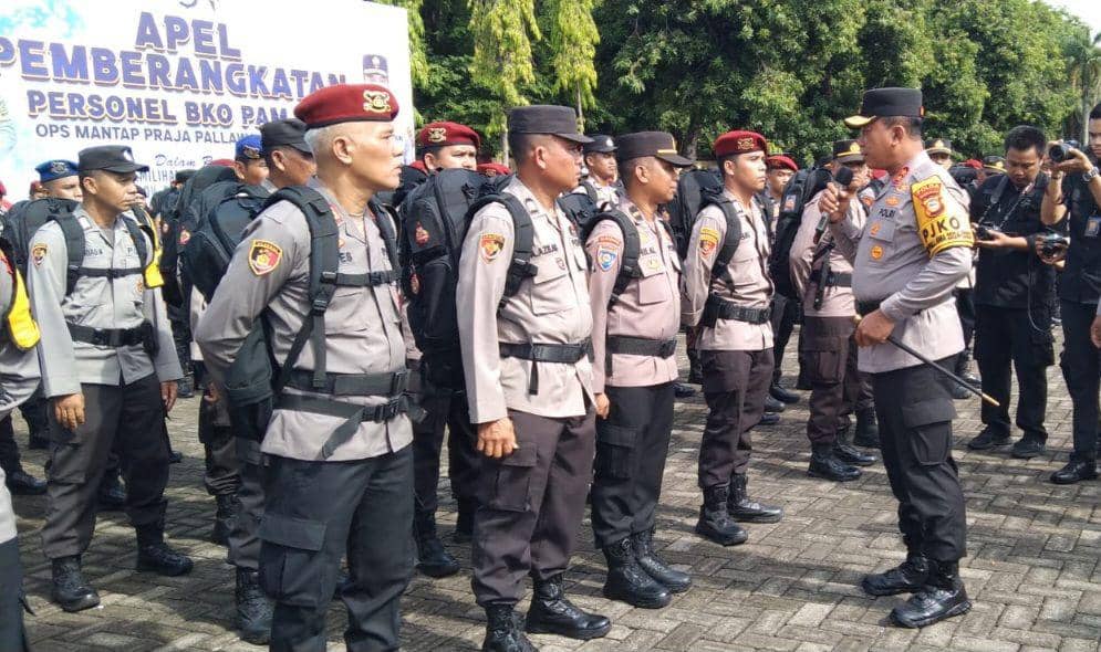 Polda Sulsel Kerahkan 9.351 Personel Jaga TPS di Pilkada 2024