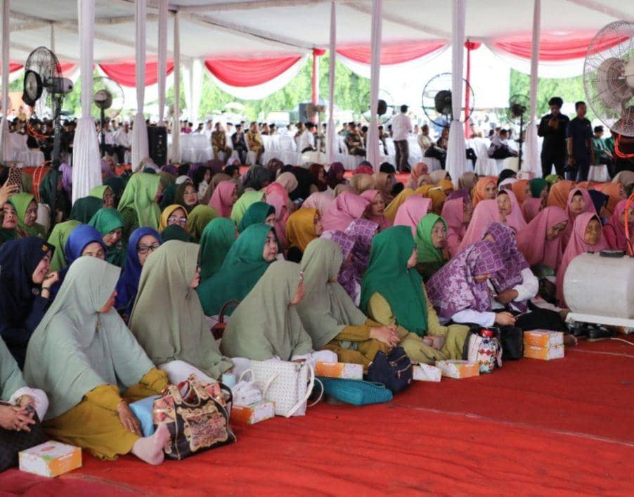 Pemprov Lampung menggelar pengajian akbar sosong Pilkada 2024. (Dok. Pemprov Lampung).
