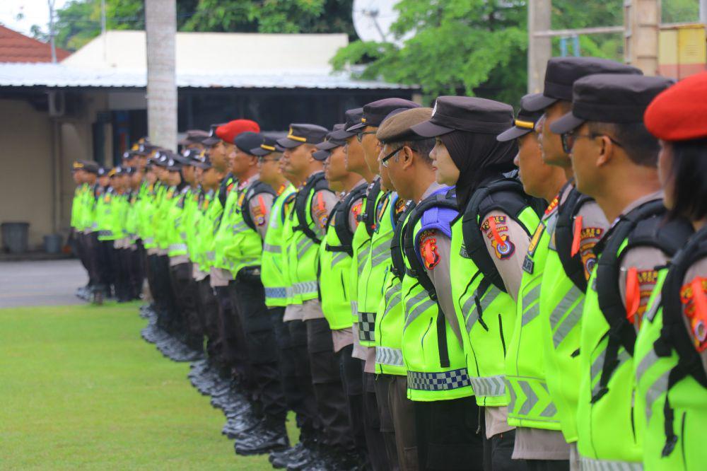1.330 Personel Polres Bantul Diterjunkan Amankan Coblosan Pilkada 2024