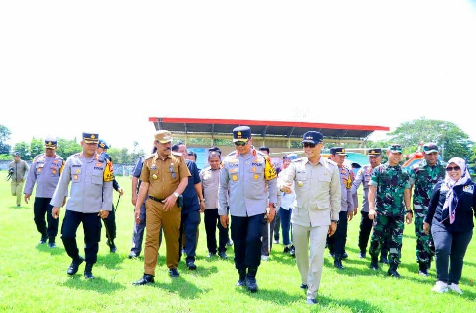 Kapolda Bersama Forkopimda Sulsel Pantau Persiapan Pilkada 2024