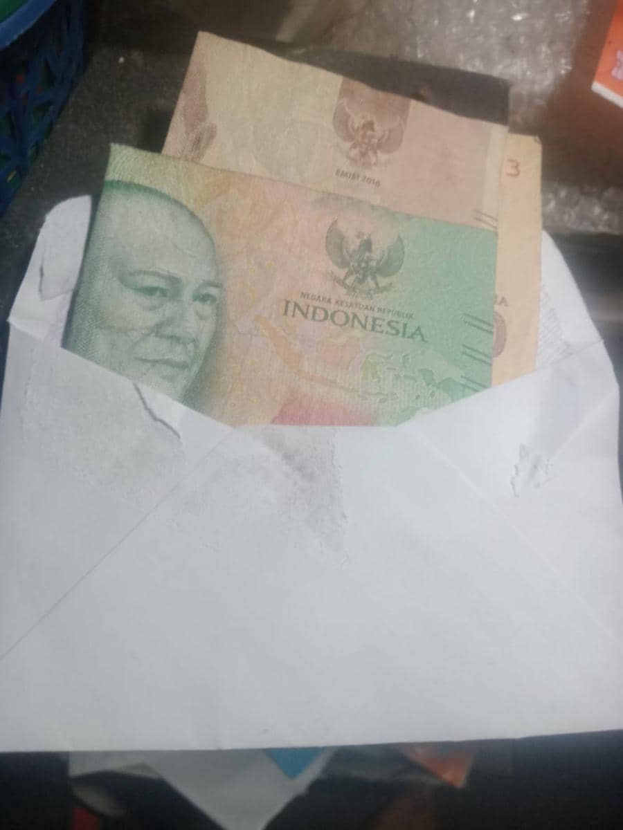 Ilustrasi politik uang yang diberikan kepada pemilih.(Dok.Istimewa)