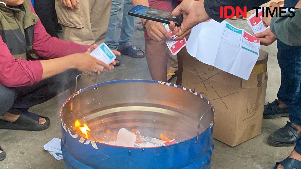 KPU Makassar Musnahkan Surat Suara Rusak dan Berlebih Jelang Pilkada