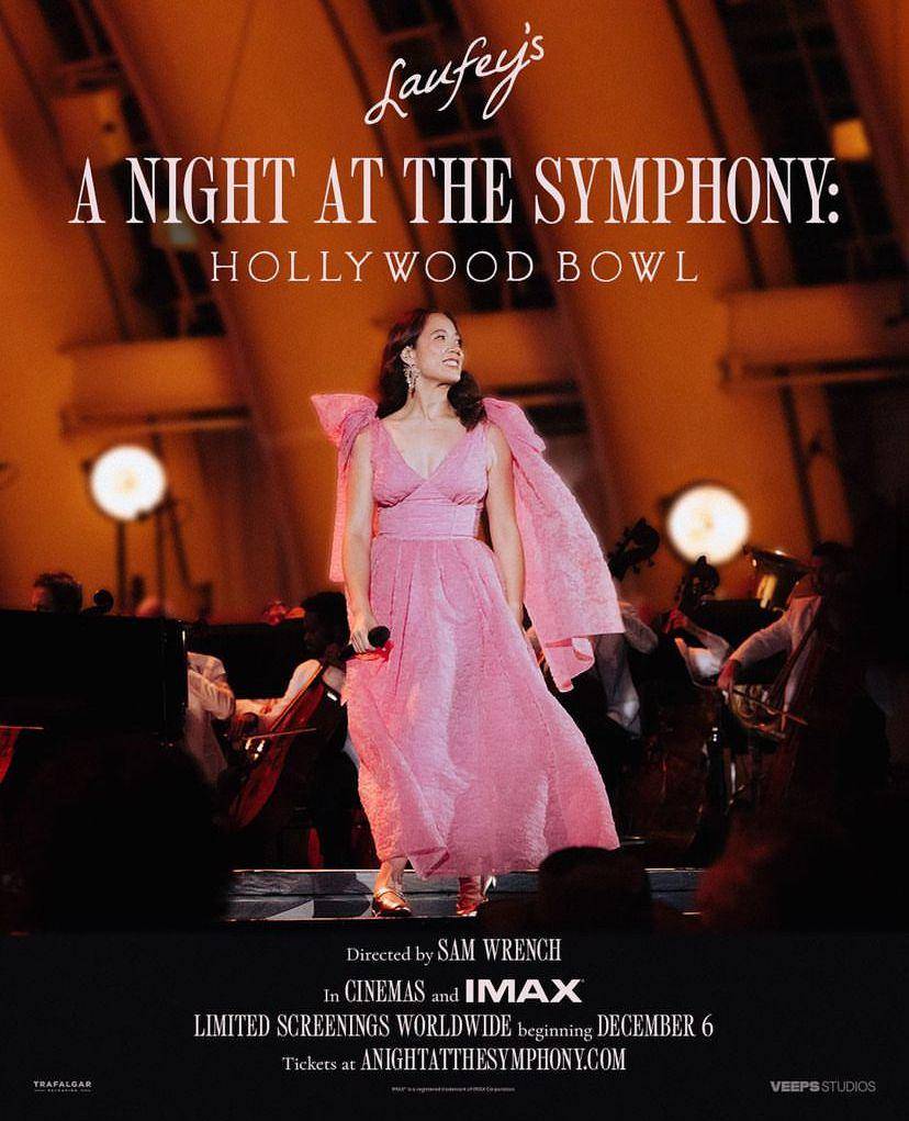 poster film konser Laufey A Night At The Symphony: Hollywood Bowl (instagram.com/laufey)