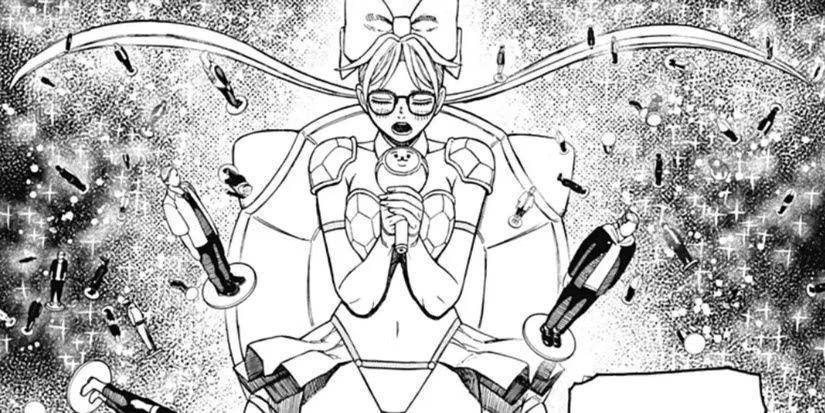 Rin Sawaki karakter Dandadan (dok. Yukinobu Tatsu, Science SARU, Shounen Jump+/Dandadan)