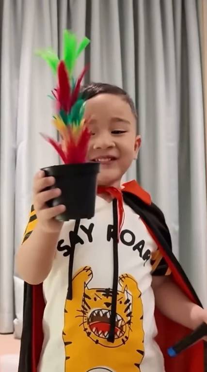 Cipung pamer aksi sulap (instagram.com/tercipungcipung)
