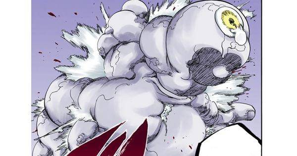 Pernida meledak setelah memakan Nemu (Dok. Shueisha/ Bleach )