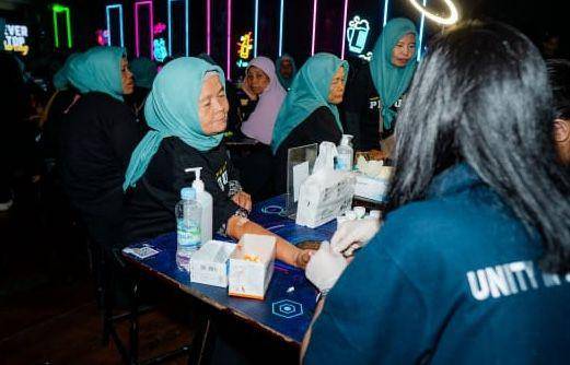Kegiatan kesehatan gratis Holywings Peduli (Dok.Holywings)
