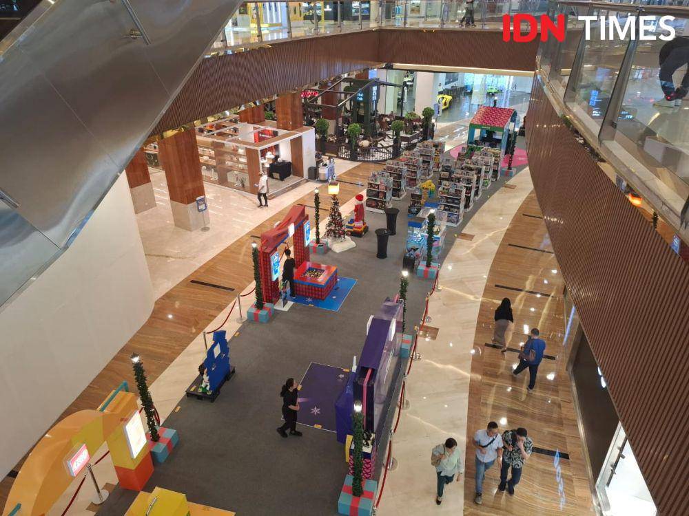LEGO Gift The Superpower of Play di Pacific Place Mall, Jakarta, pada 22 November 2024 (IDN Times/Adyaning Raras)