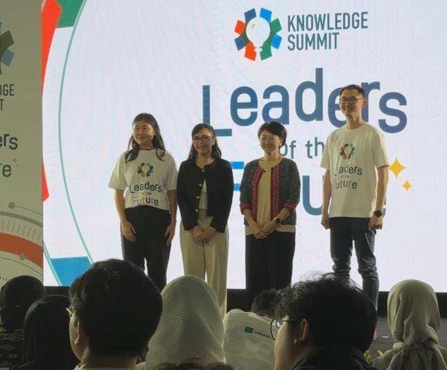Kerjasama Tanoto Foundarion bersama UNESCO yang dorong generasi muda, Knowledge Summit. (Dok. Tanoto Foundation))