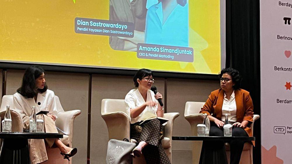 Peran Perempuan di Era Digitalisasi dan AI, Selasa (26/11/2024) (IDN Times/Via Marchellinda Gunanto)