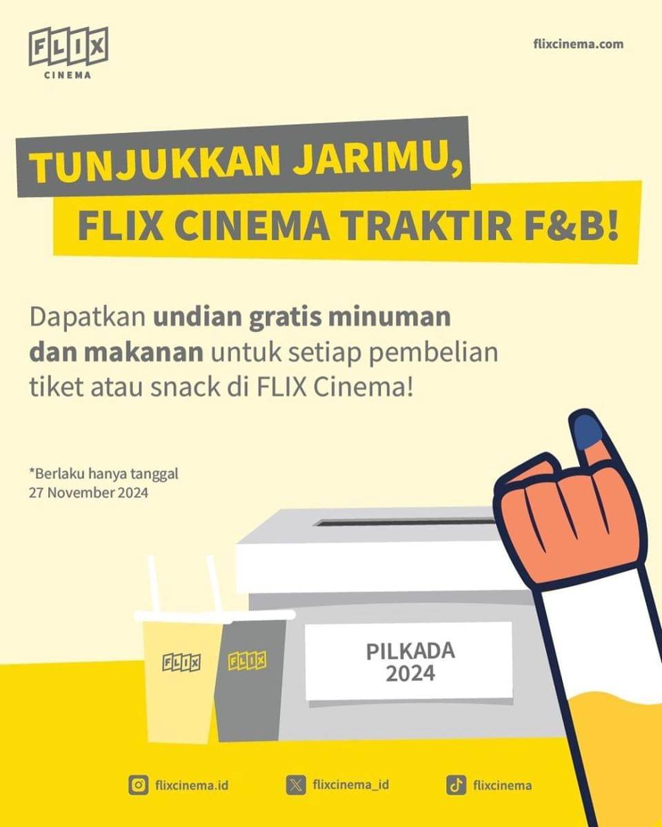 FLIX Cinema (instagram.com/flixcinema.id)