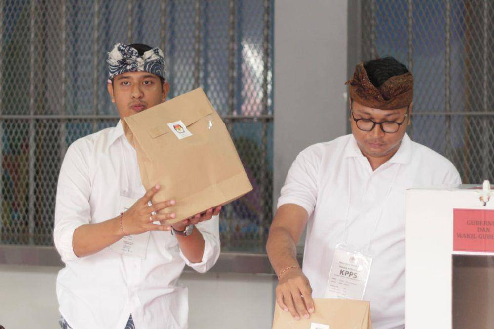 Pilkada 2024 di Lapas Narkotika Bangli, Bali (Dok.IDN Times/istimewa)