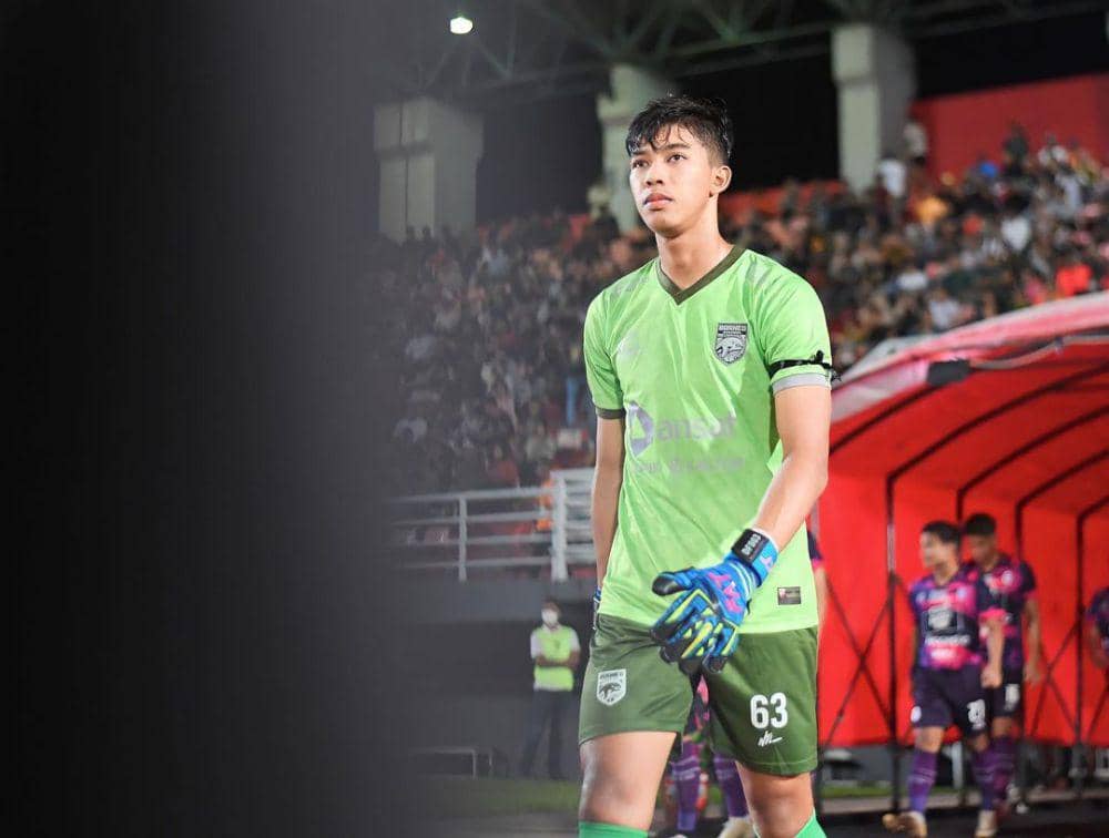 Daffa Fasya kiper muda Borneo FC (Instagram / daffa.fasya)