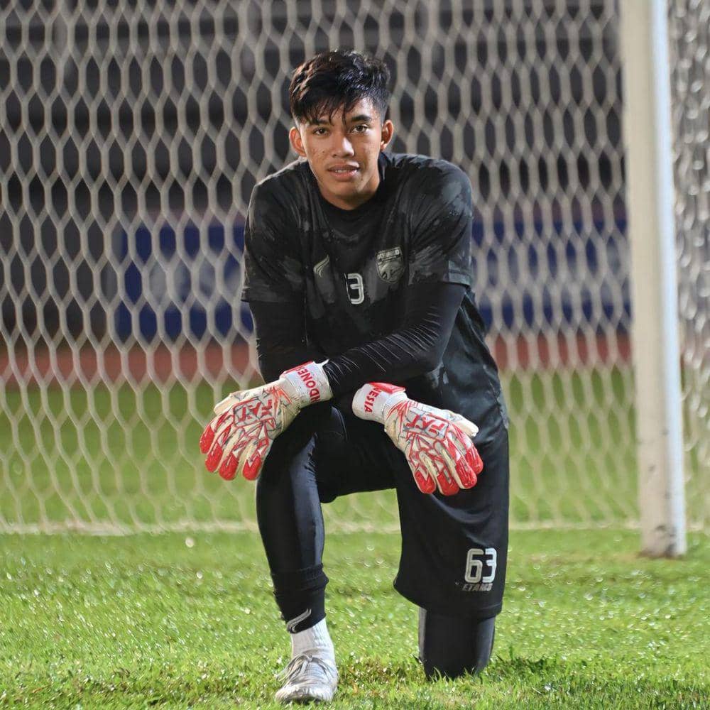 Kiper muda Borneo FC, Daffa Fasya. (Instagram / daffa.fasya)