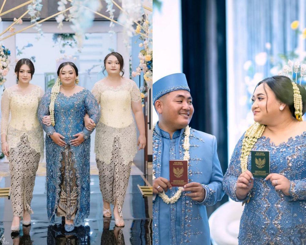 8 Momen Pernikahan Nadya, Adik Nathalie Holscher