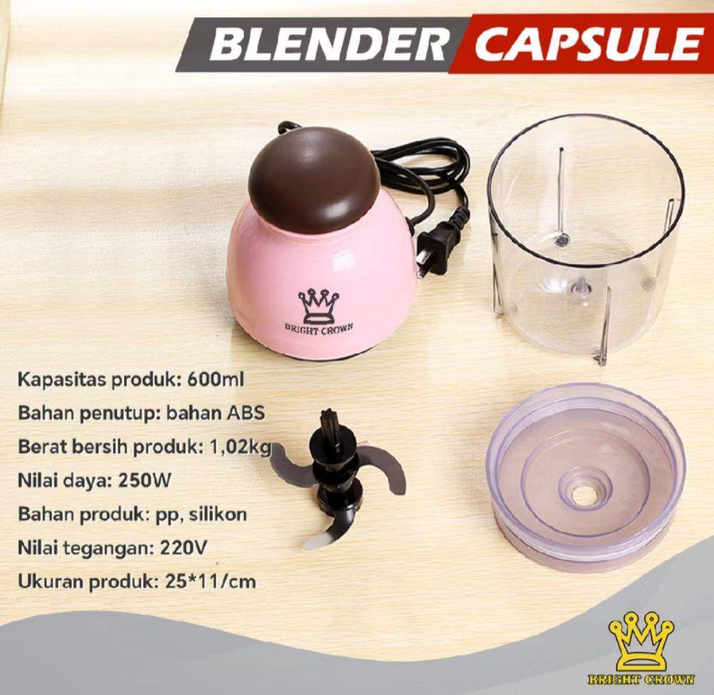 BRIGHT CROWN blender kapsul (shopee.co.id/Bright Crown)