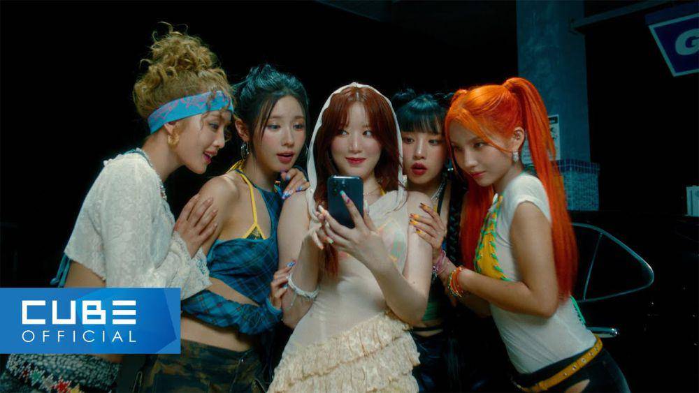 Music Video Klaxon Gidle (youtube.com/@official_g_i_dle)