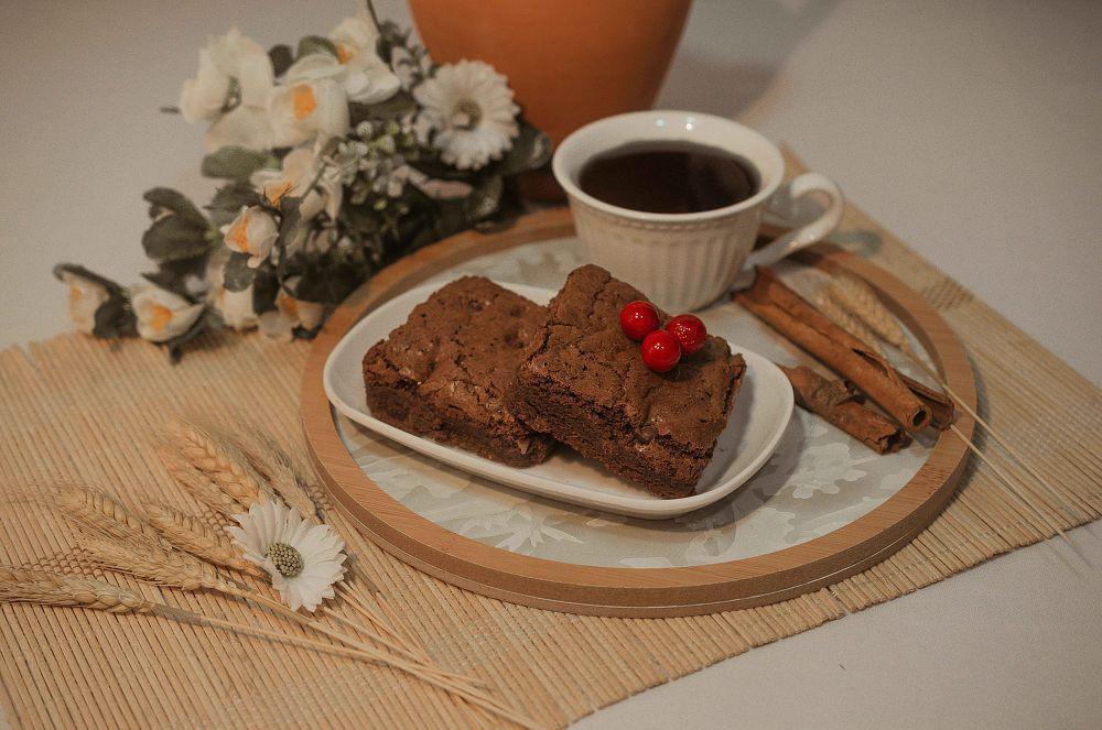 Ilustrasi potongan kue brownies (pexels.com/DRAKE NICOLLS)