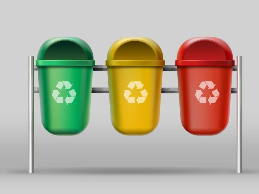 Ilustrasi Tempat Sampah (freepik.com/macrovector)