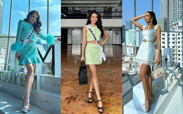 9 Referensi Tweed Outfit Karantina Miss Universe 2024, Super Chic!