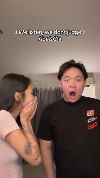 tangkapan layar video TikTok tren We Listen We Dont Judge (tiktok.com/@jonathan_abee