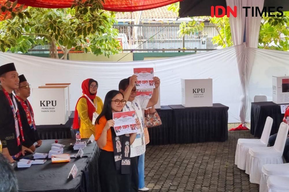 Pramono Unggul Telak di TPS Tempatnya Nyoblos