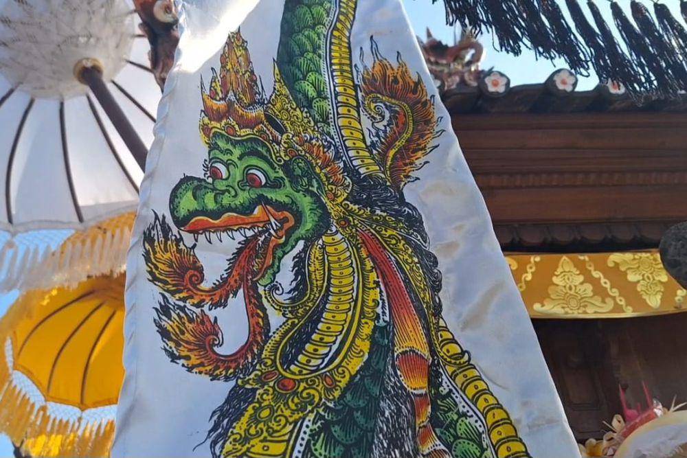 umbul-umbul Bali. (dok.pribadi/Weda Adi Wangsa)