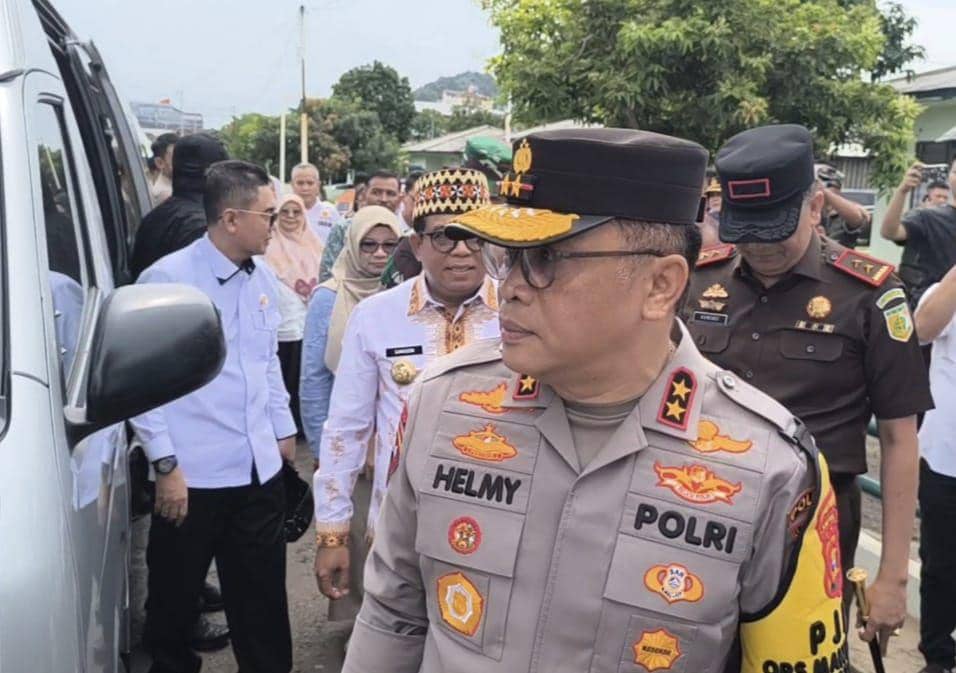 Kapolda Lampung Tinjau Langsung TPS Pilkada 2024, Soroti Ini