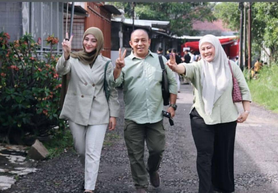 Artis Indonesia Nyoblos Pilkada 2024 (Instagram.com/marginw)