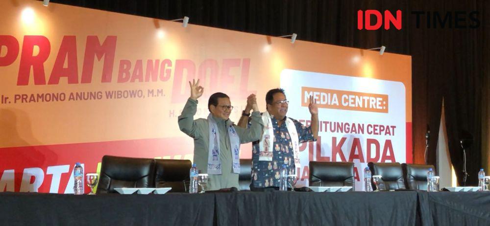 TOP 5: Pramono-Rano Deklarasi Satu Putaran hingga Prabowo Menangis