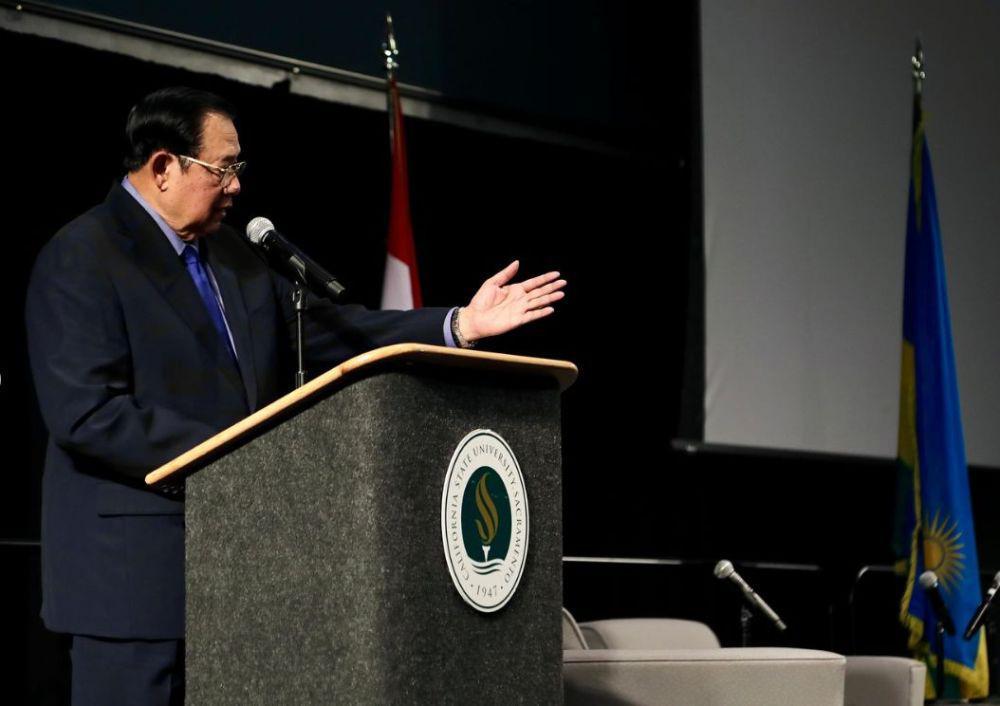SBY Ikut Hadir Silaturahmi Parpol KIM Plus dengan Prabowo di Hambalang