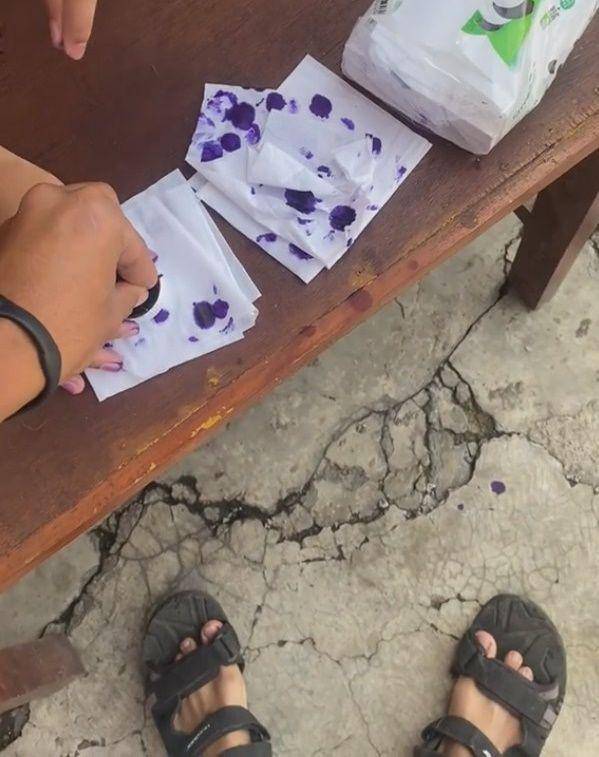 kejadian lucu di TPS (tiktok.com/@mucikasapi.id)
