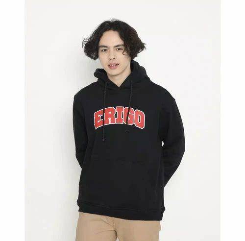 Erigo Hoodie Erigo College Black (tokopedia.com/AlReady Mart)