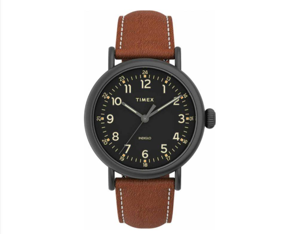 Timex Standard 40mm Leather Strap Watch TW2U58600 (irisimo.com)