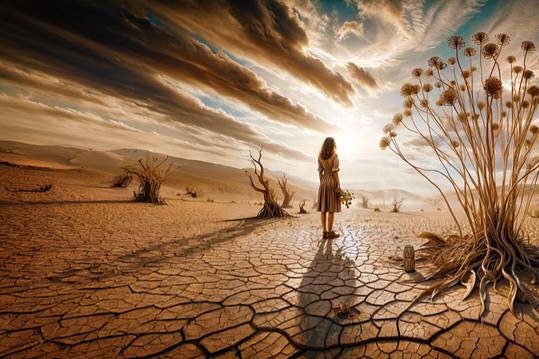 ilustrasi kekeringan (pixabay.com/Moshe Harosh)