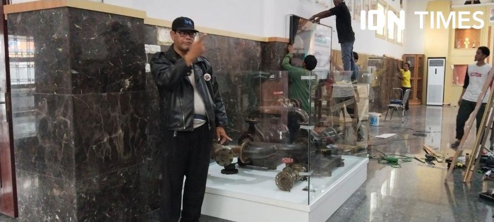 Penampakan Keran Air Tertua di Kantor Ledeng Palembang