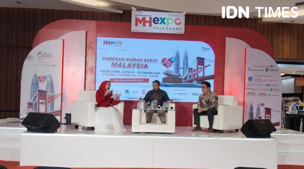 Malaysia Healthcare gelar expo di Palembang (IDN Times/Feny Maulia Agustin)