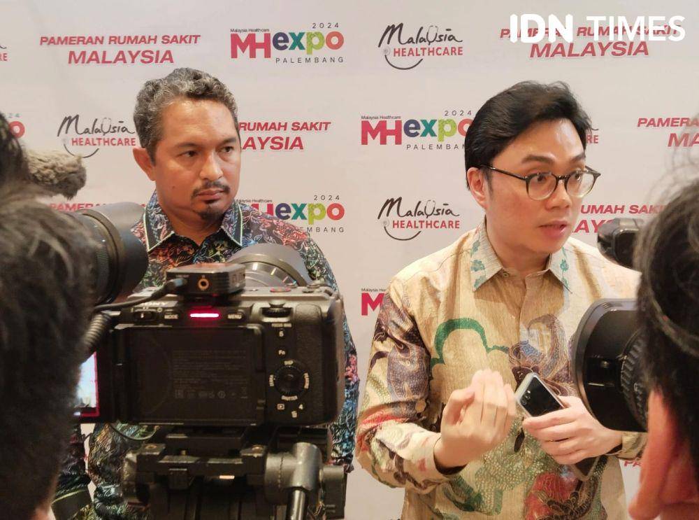 Malaysia Healthcare gelar expo di Palembang (IDN Times/Feny Maulia Agustin)