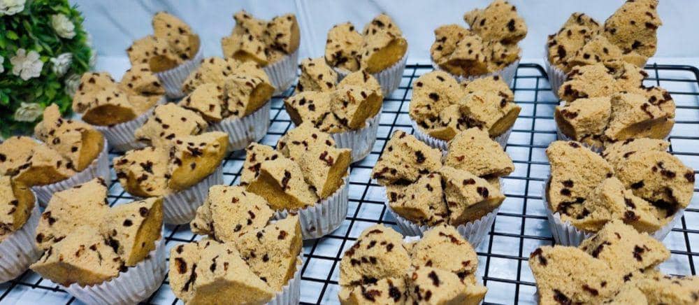 Resep Bolu Kukus Mekar Kopi Meses yang Lembut dan Cantik