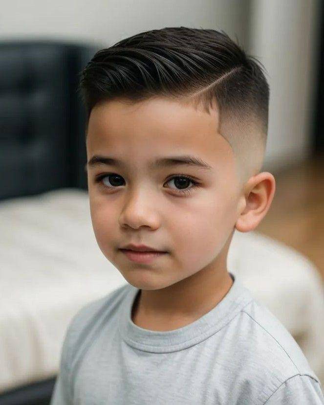 Model rambut anak laki-laki 2 tahun (pinterest.com)
