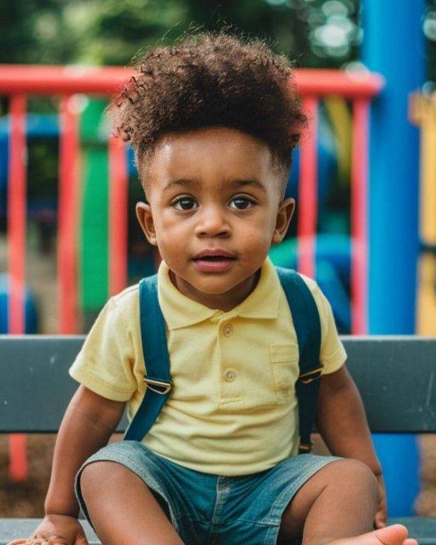 Model rambut anak laki-laki 2 tahun (pinterest.com)