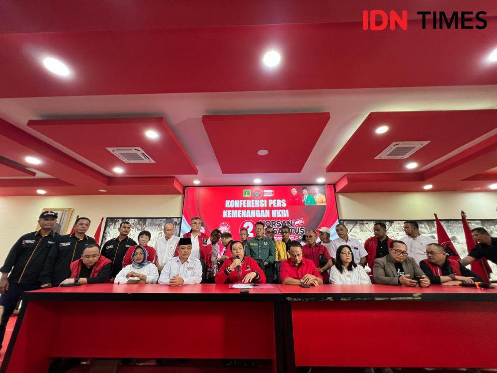 PDIP Deklarasikan Kemenangan Norsan-Krisantus di Pilgub Kalbar