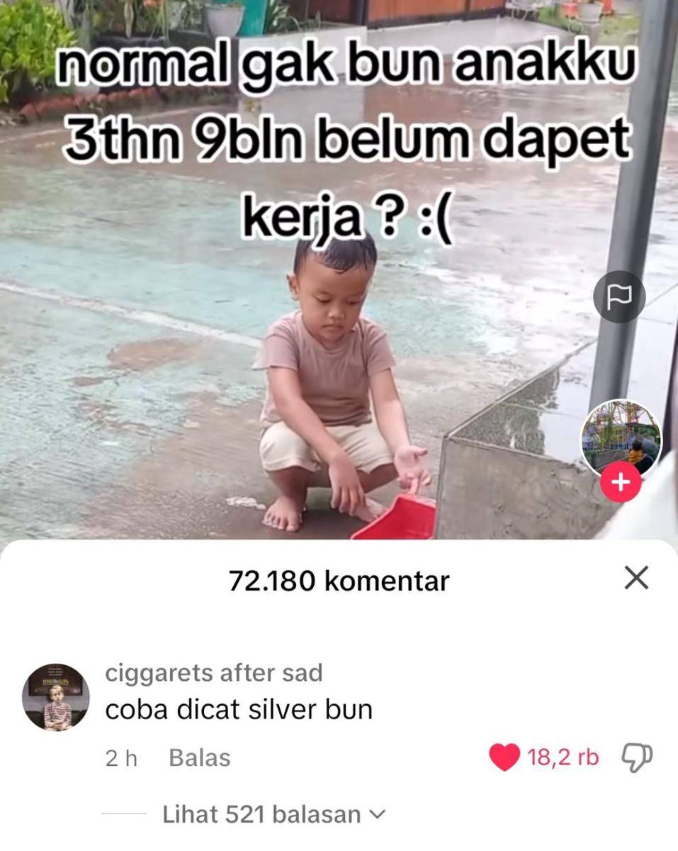 komentar asbun di TikTok (x.com/Ceryberrys)