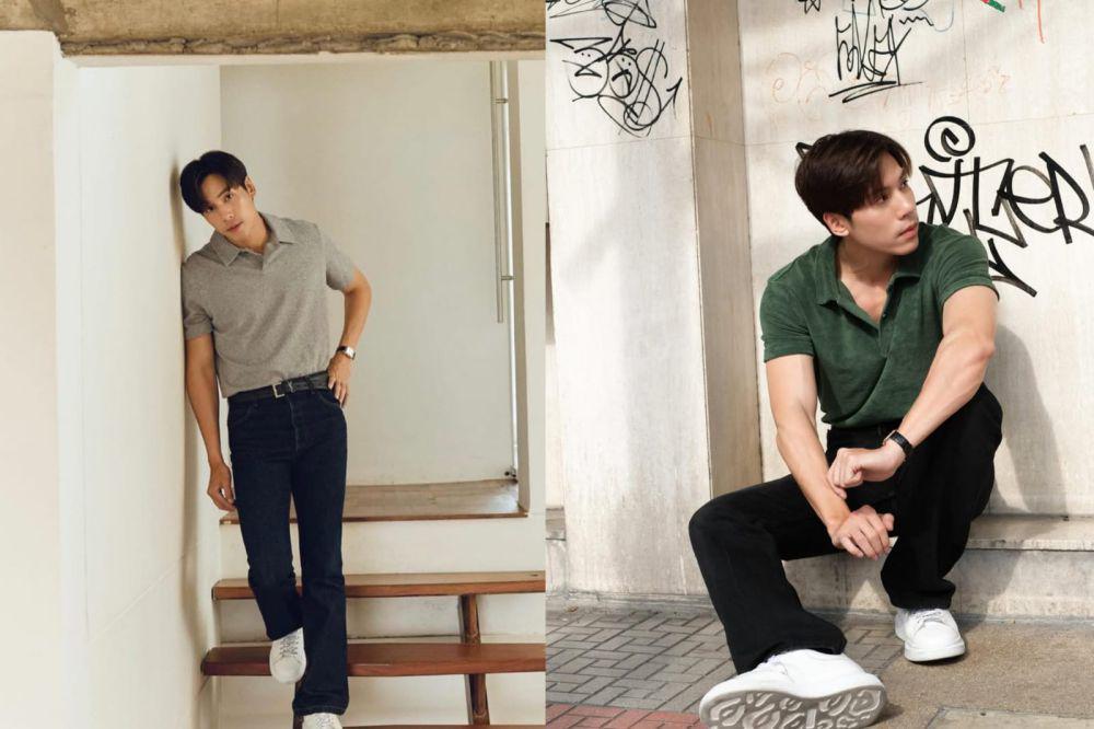 7 Inspirasi Outfit Polo Shirt ala Aktor Jes Jespipat, Vibes Clean Look